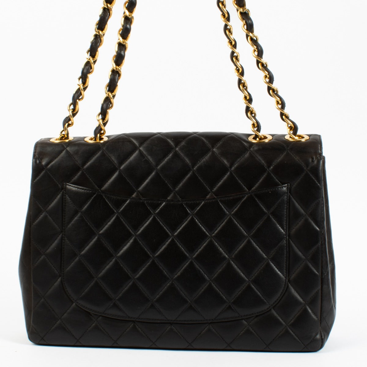 Shop Chanel Black Vintage 31 Classic Flap Bag on Labellov.com