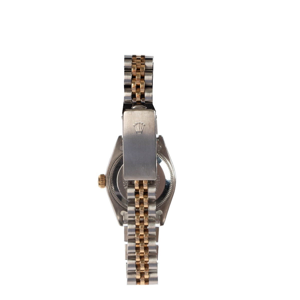 Montre Rolex Lady-Datejust 26 en Diamants, Acier Oystersteel et Or Jaune 18 carats