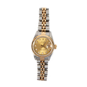 Shop Authentic Vintage Rolex 69173 Lady-Datejust 26 Diamond Gold Watch on www.labellov.com and in Labellov Antwerp, Labellov Brussels and Labellov Knokke