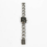Shop this 100% authentic Chanel Steel Première Gourmette Chain Watch at Labellov.com