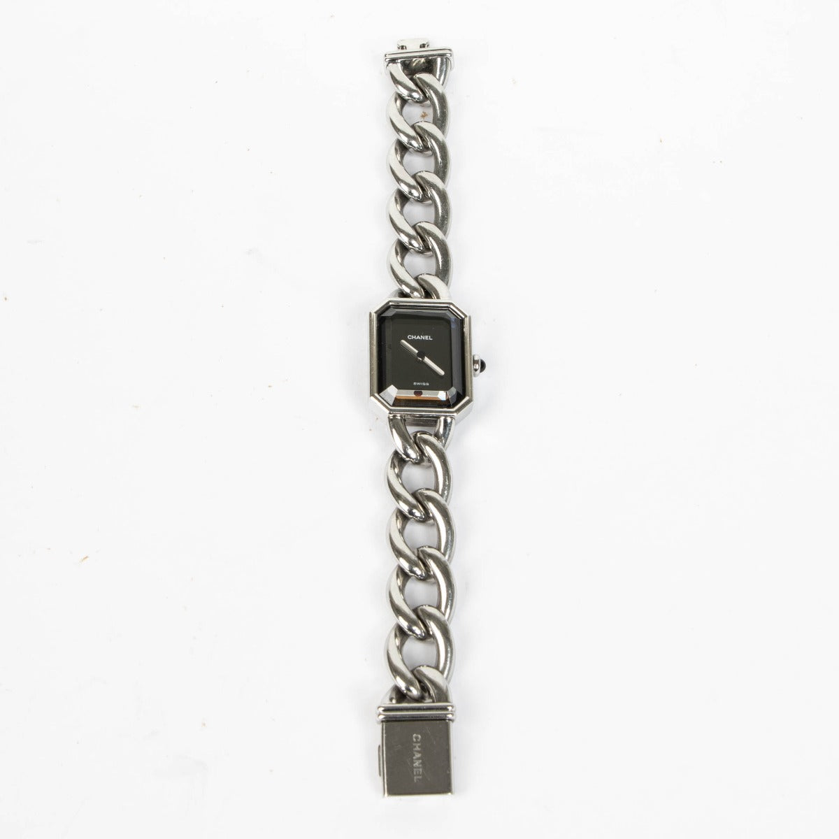 Shop this 100% authentic Chanel Steel Première Gourmette Chain Watch at Labellov.com