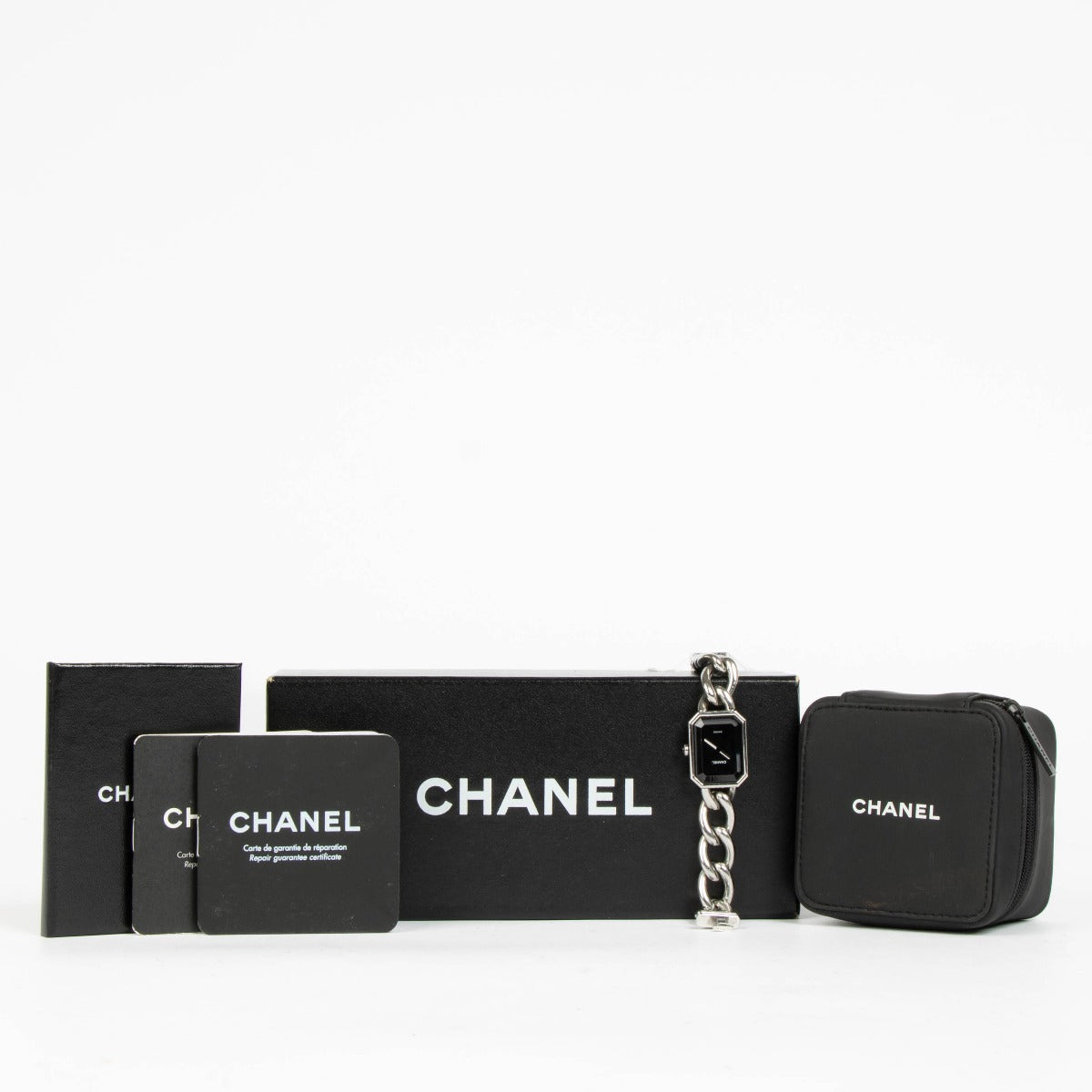 Shop this 100% authentic Chanel Steel Première Gourmette Chain Watch at Labellov.com