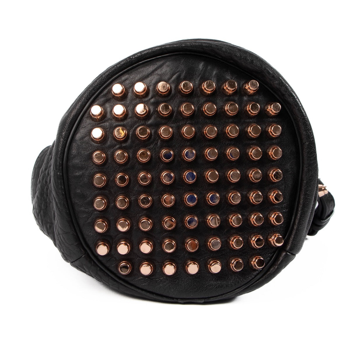 Alexander Wang Black Leather Diego Bucket Bag