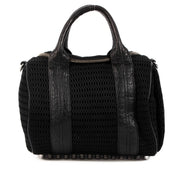 Alexander Wang Black Mesh Rockie Top Handle, Alexander Wang Mesh Rockie Top Handle, Alexander Wang Black Rockie Top Handle, Alexander Wang Rockie, Alexander Wang Top Handle, Alexander Wang, Labellov, Preloved, Antwerp, Knokke