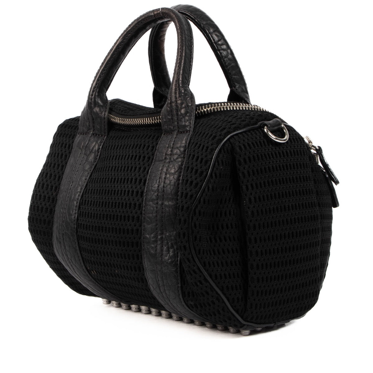 Alexander Wang Black Mesh Rockie Top Handle, Alexander Wang Mesh Rockie Top Handle, Alexander Wang Black Rockie Top Handle, Alexander Wang Rockie, Alexander Wang Top Handle, Alexander Wang, Labellov, Preloved, Antwerp, Knokke