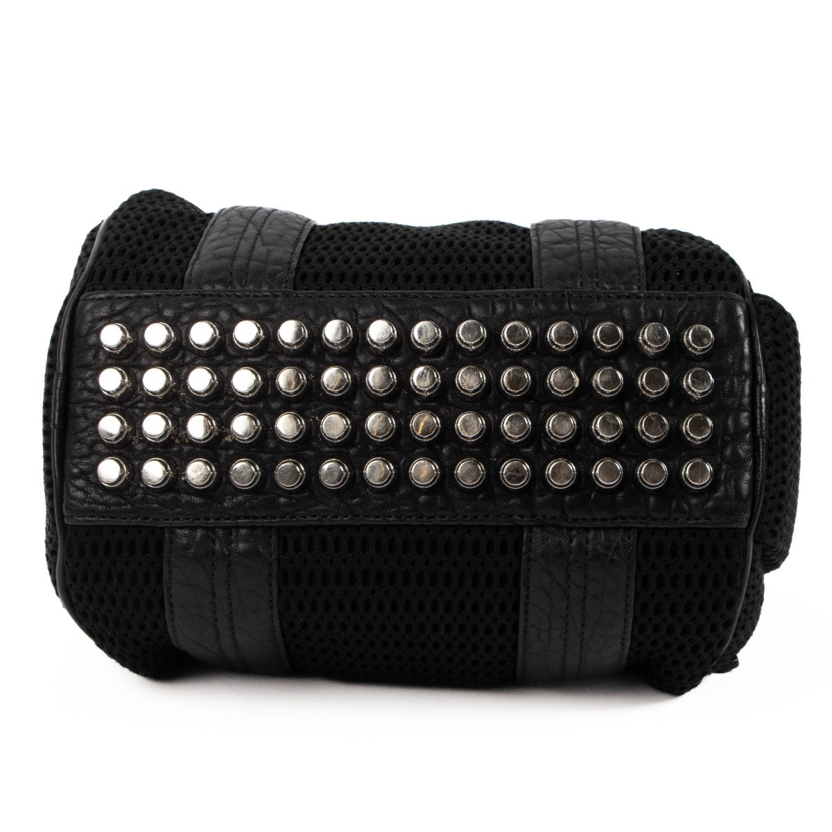 Alexander Wang Black Mesh Rockie Top Handle