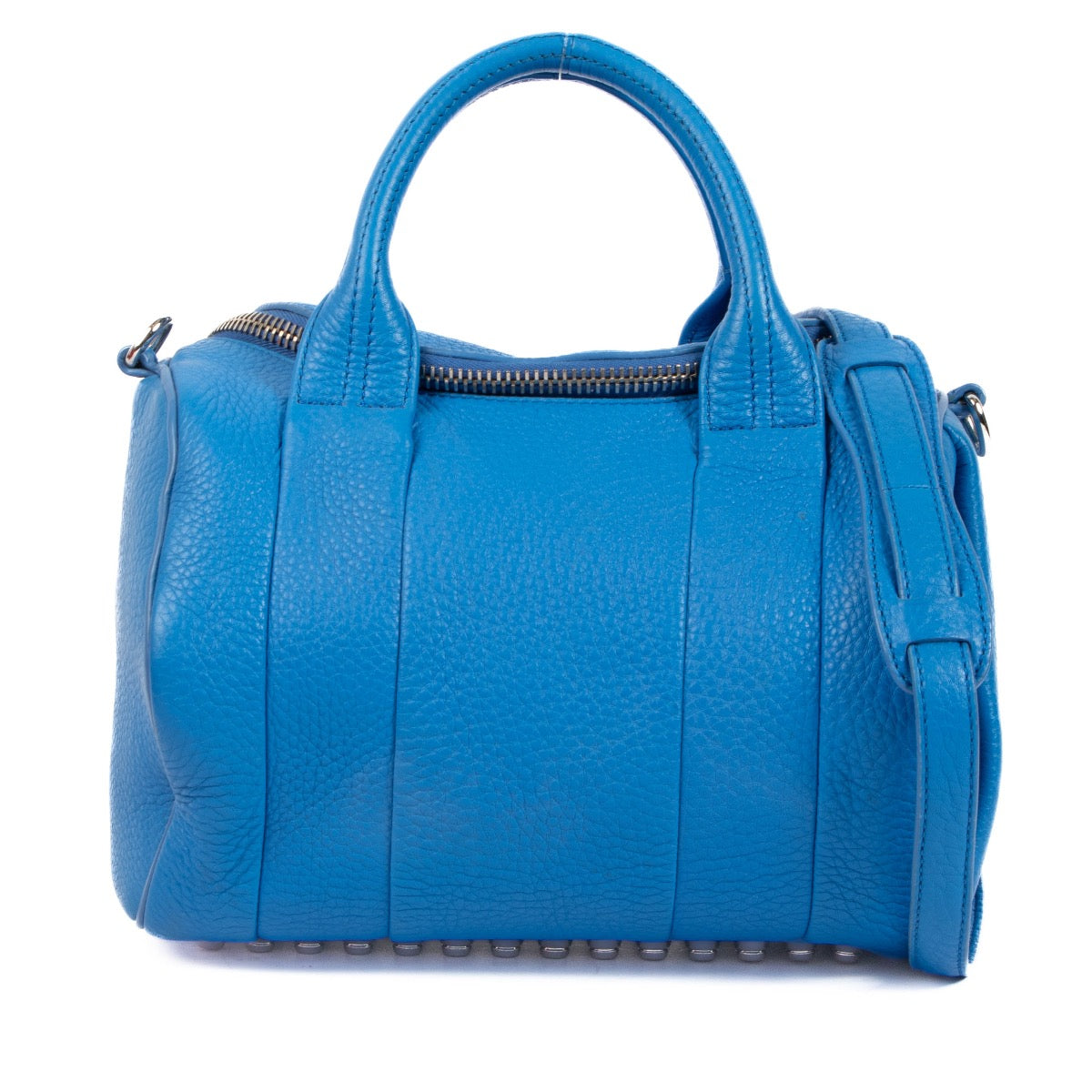 Alexander Wang Blue Rockie Top Handle, Alexander Wang Rockie, Alexander Wang Rockie Top Handle, Alexander Wang Blue Top Handle, Alexander Wang handbag, Alexander Wang Air Force, Alexander wang, Preloved, Labellov, Antwerp,