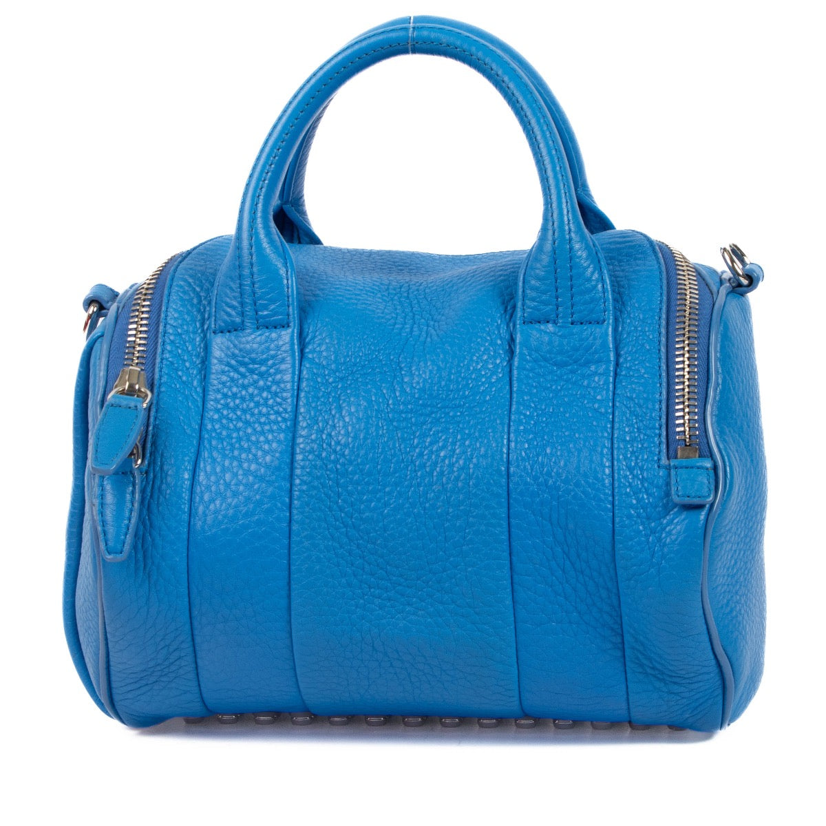 Alexander Wang Blue Rockie Top Handle, Alexander Wang Rockie, Alexander Wang Rockie Top Handle, Alexander Wang Blue Top Handle, Alexander Wang handbag, Alexander Wang Air Force, Alexander wang, Preloved, Labellov, Antwerp,