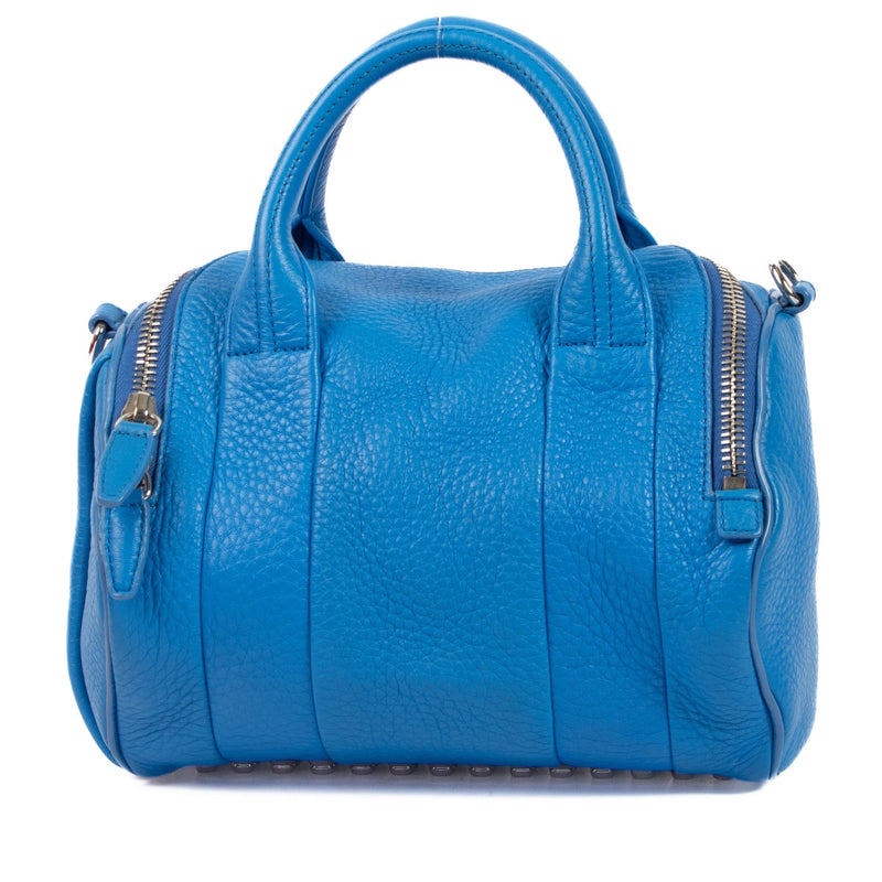 Alexander Wang Blue Rockie Top Handle, Alexander Wang Rockie, Alexander Wang Rockie Top Handle, Alexander Wang Blue Top Handle, Alexander Wang handbag, Alexander Wang Air Force, Alexander wang, Preloved, Labellov, Antwerp,