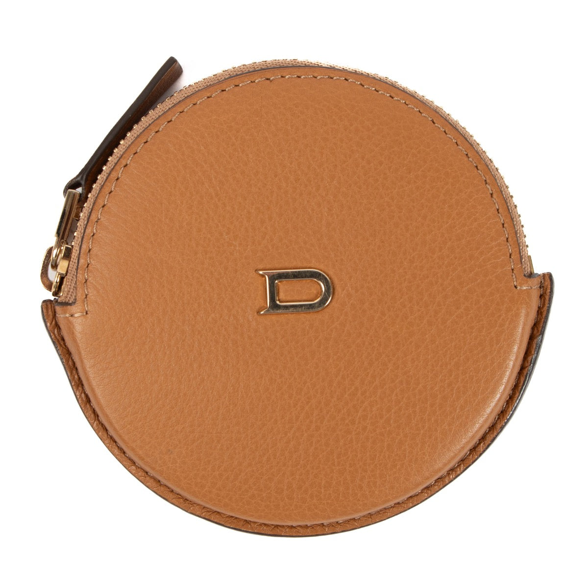 Shop 100% authentic second-hand Delvaux Round Brown Wallet on Labellov.com
