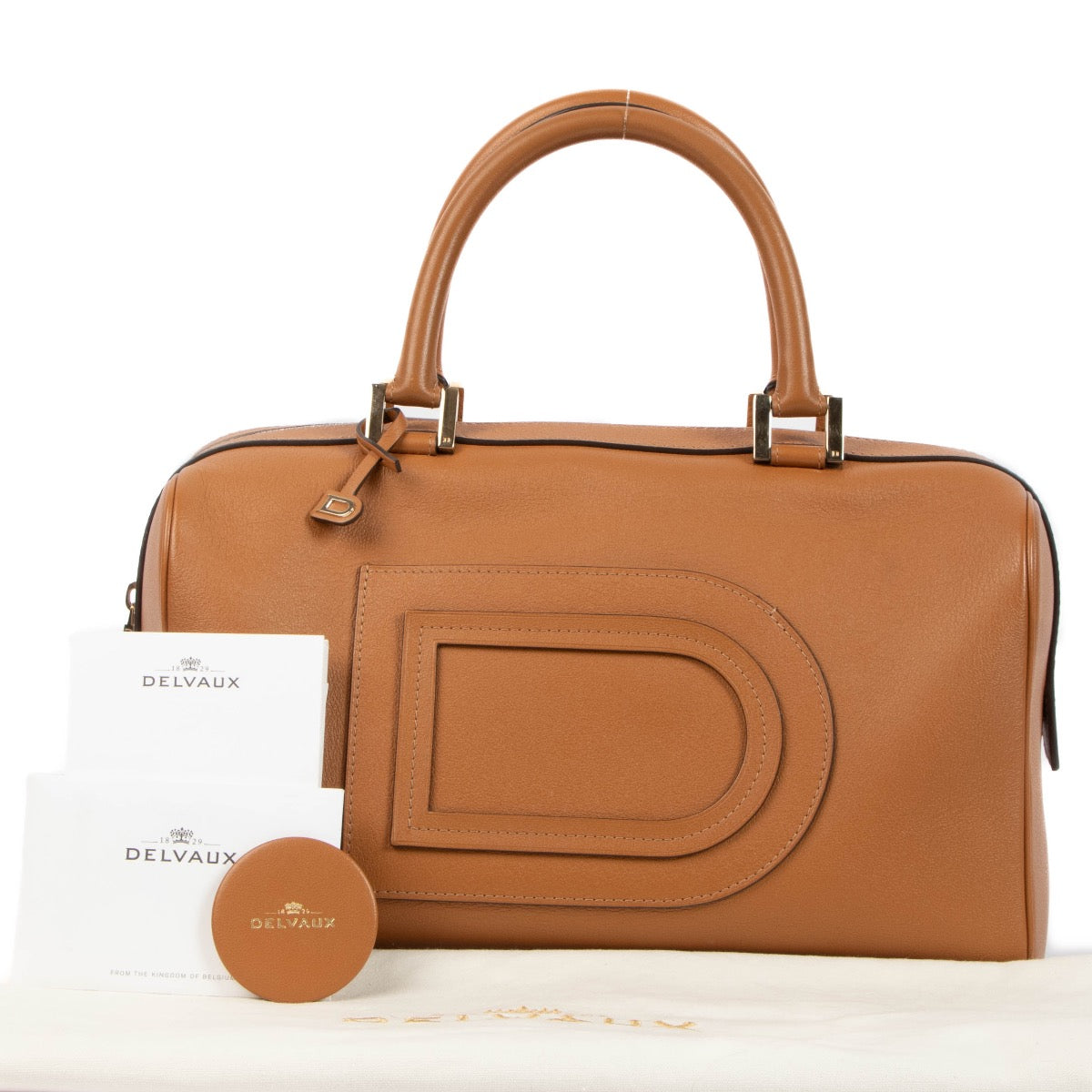 Shop 100% authentic second-hand Delvaux Végétal Allure Louise Boston on Labellov.com