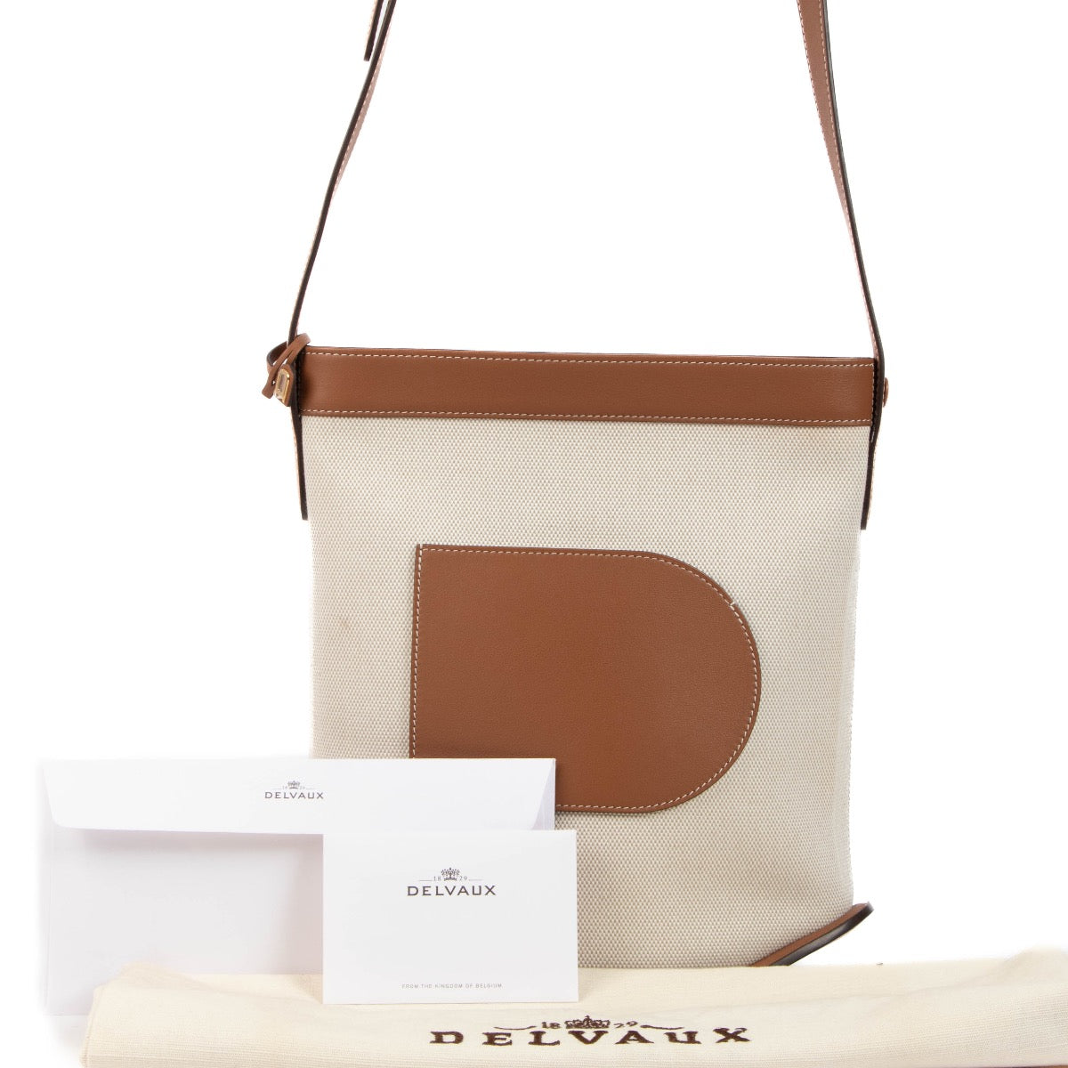 Shop 100% authentic second-hand Delvaux Pin Daily In Canvas in Labellov.com