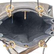 authentic second hand Balenciaga Grey Leather Moon Top handle Bag on Labellov.com