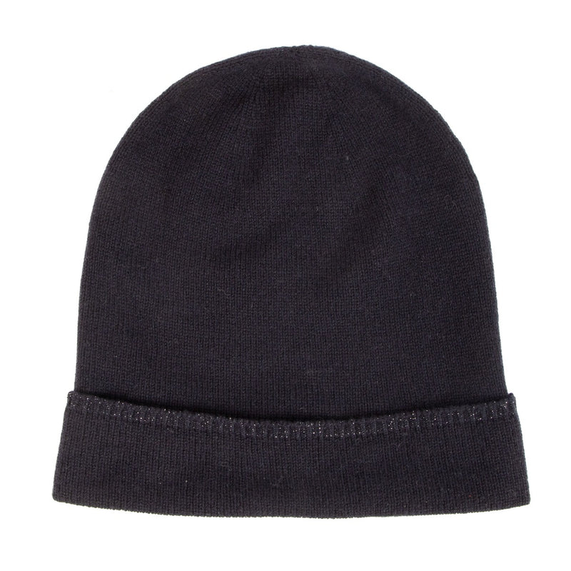 Chanel Blue CC Logo Cashmere Beanie