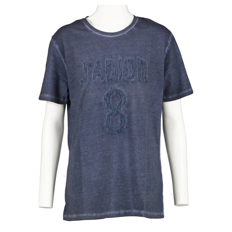 Christian Dior Blue J'Adior 8 Cut & Sew T-Shirt - Size L