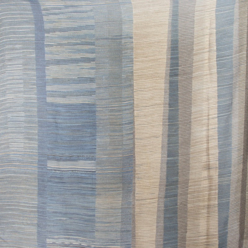 Delvaux Multicolor Striped Silk Shawl