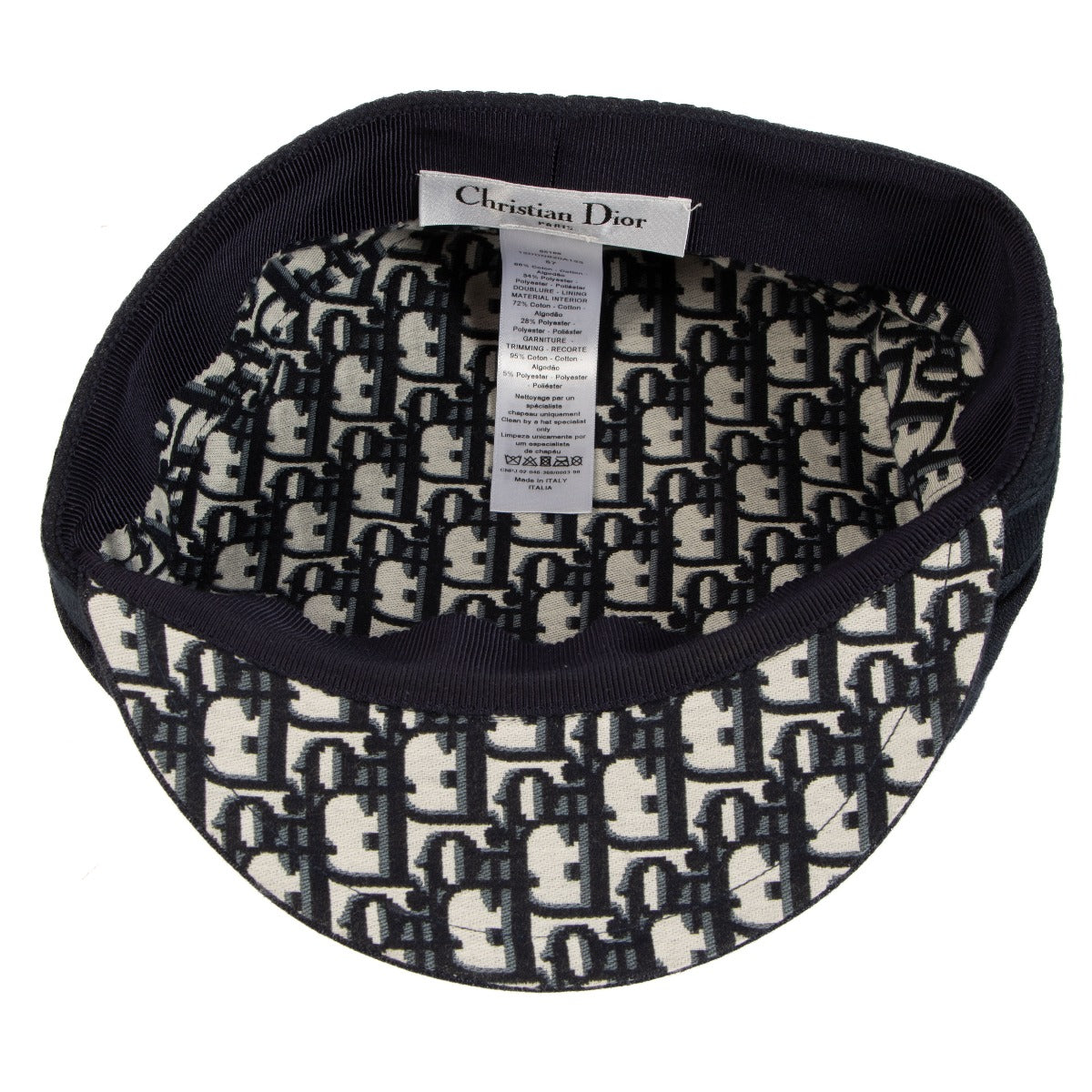 Casquette en coton bleu DiorTravel Christian Dior - Taille 57