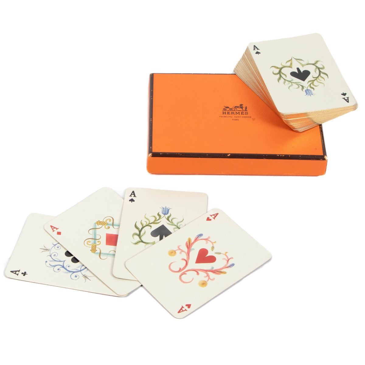 Hermès Set of 2 Adolphe Mouron Cassandre Playing Cards