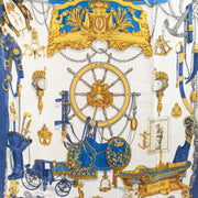 Hermès Multicolor Musée Silk 90 Scarf