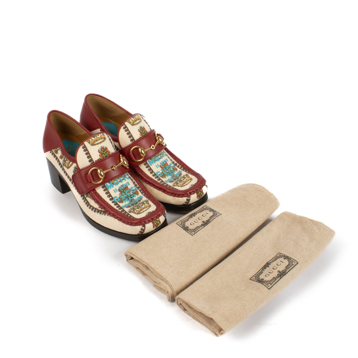 shop 100% authentic second hand Gucci Music Is Mine Pumps - Size 37 on Labellov.com