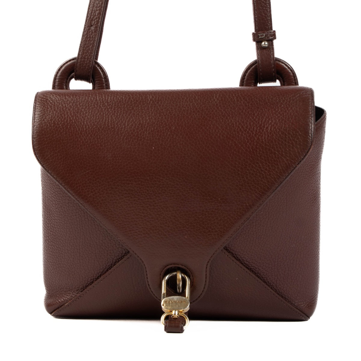 Shop 100% authentic second-hand Delvaux Brown Crossbody on Labellov.com