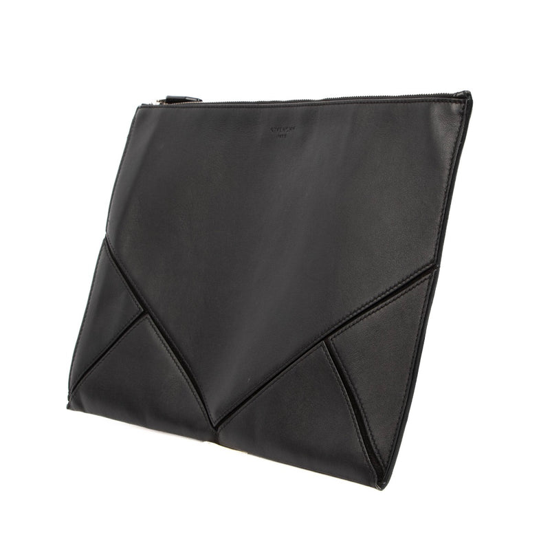 Givenchy Black Envelope Clutch