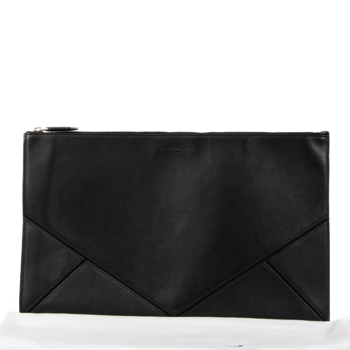 Givenchy Black Envelope Clutch