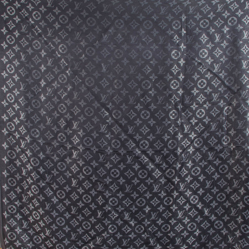 Louis Vuitton Black Monogram Shine Shawl