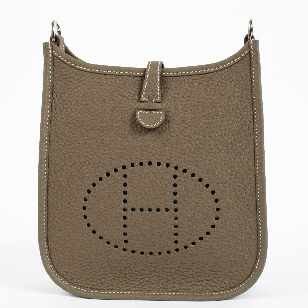 Hermès Evelyne 16 Etoupe Clemence Sangle Cavale PHW