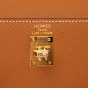 Hermès 2023 Kelly 25 Gold Epsom