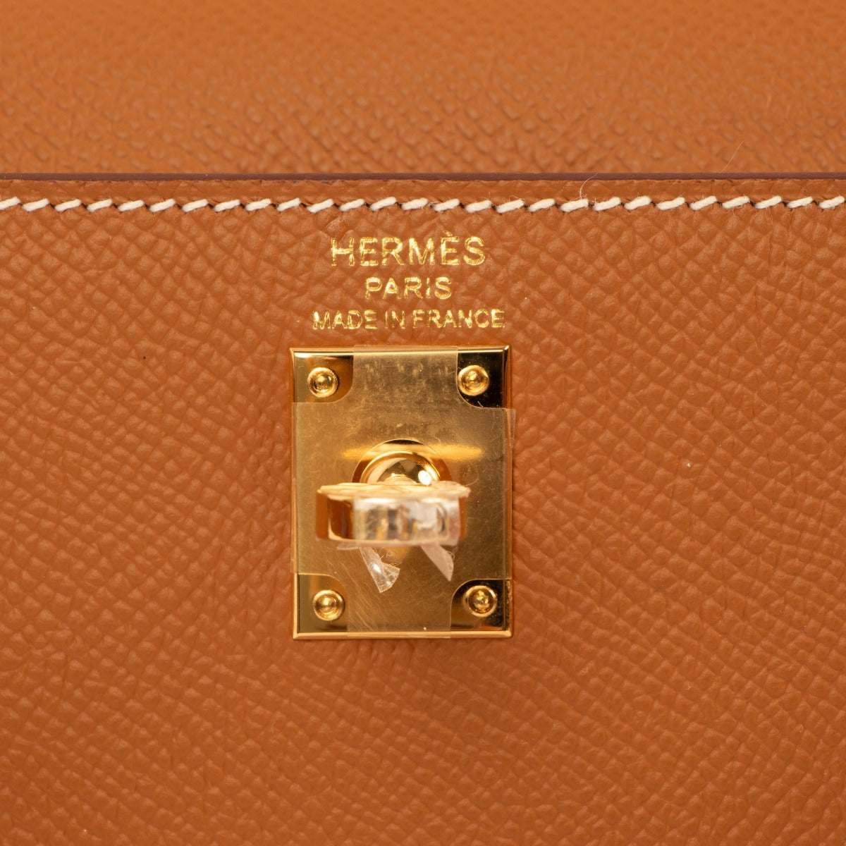 Hermès 2023 Kelly 25 Gold Epsom