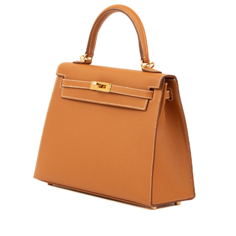 Shop brand new Hermès Kelly 25 Gold Epsom on www.labellov.com