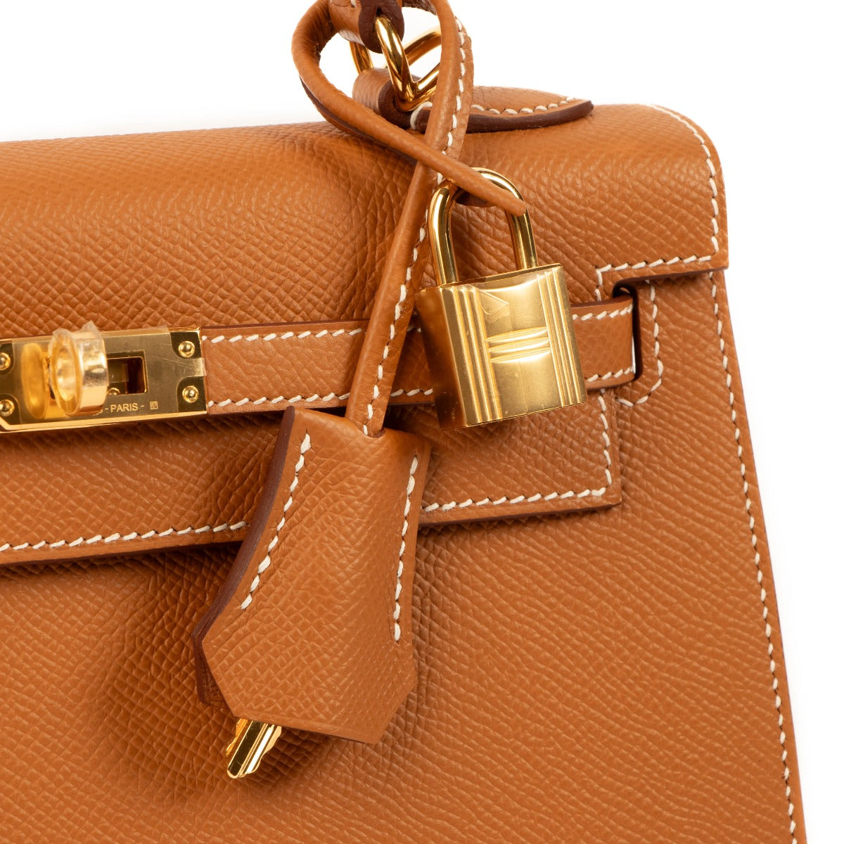 Hermès 2023 Kelly 25 Gold Epsom