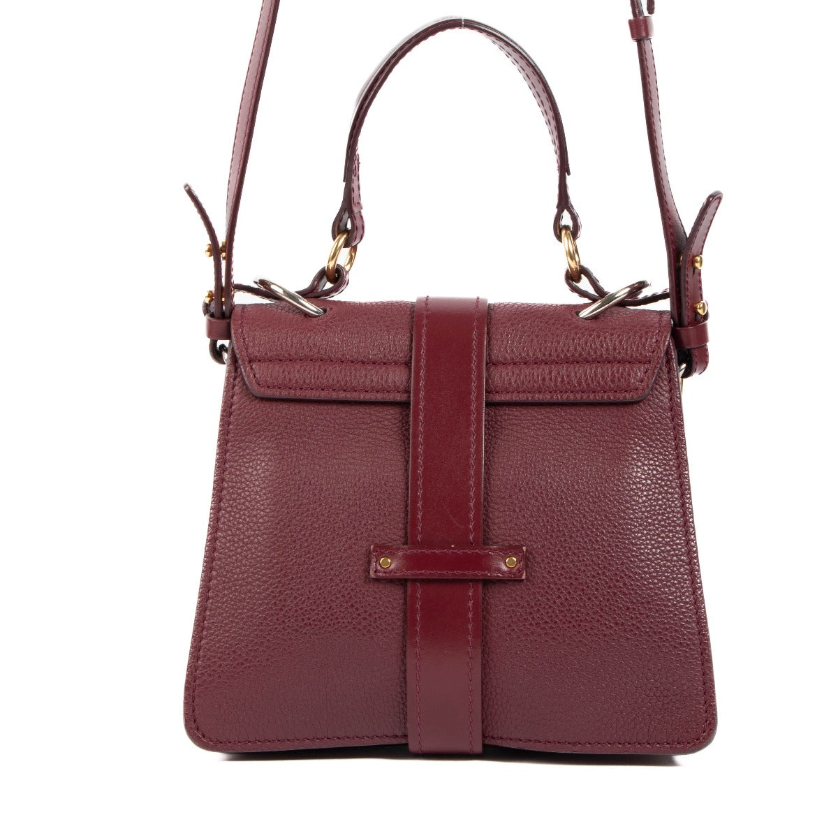Chloé Burnt Mahogany Small Aby Day Bag