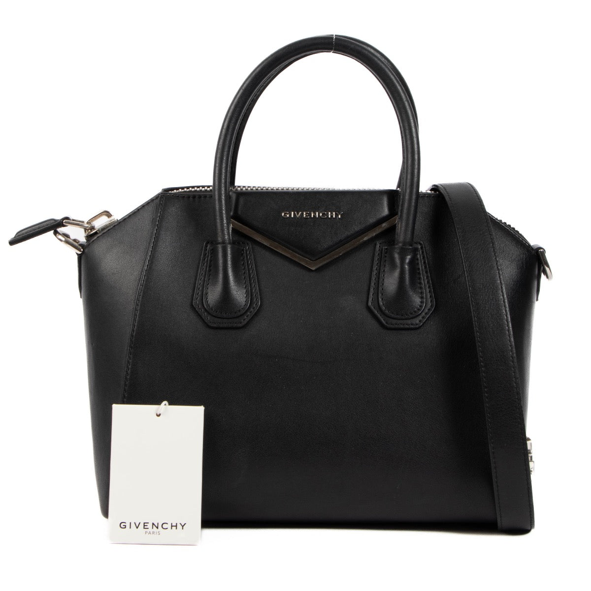 shop 100% authentic second hand Givenchy Black Small Antigona Bag on Labellov.com