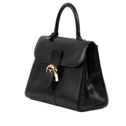 Shop safe online at Labellov in Antwerp, Brussels and Knokke this 100% authentic second hand Delvaux Black Brillant MM