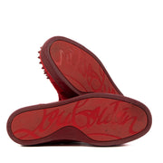 Christian Louboutin Red Suede Sneakers - size 38