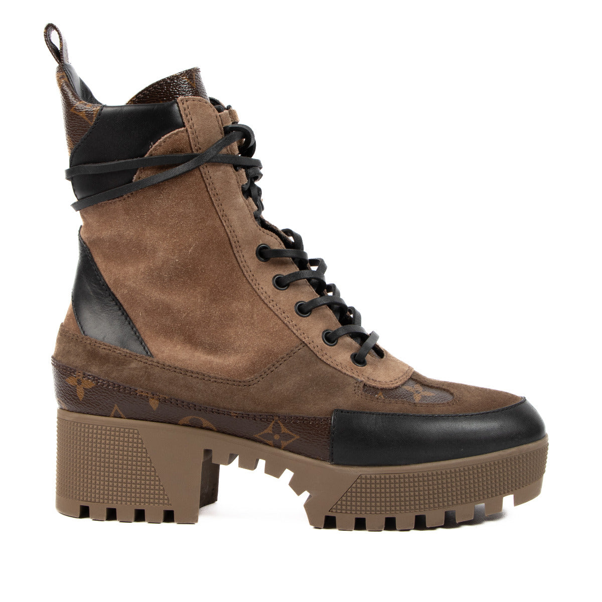 Louis Vuitton Beige Laureate Desert Boots