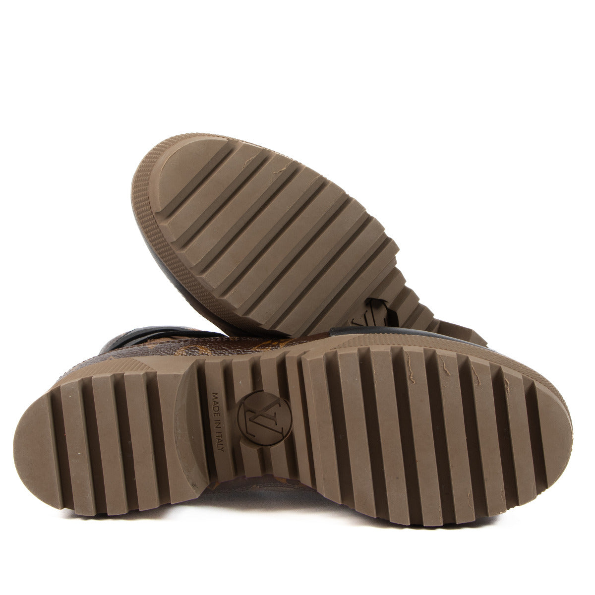 Louis Vuitton Beigekleurige Laureate Desert Boots - maat 39