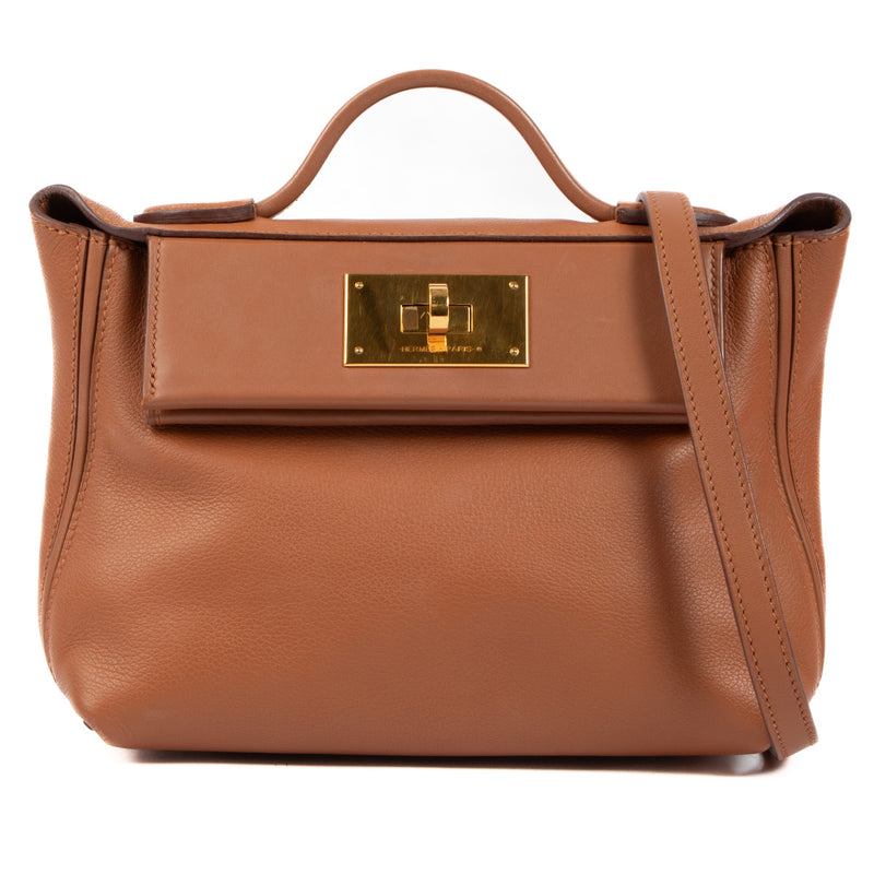 Hermès 24/24 21 Gold Swift GHW for the best price at Labellov