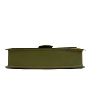 Authentic second hand Jacquemus Khaki Leather Le Bambinou Bag on Labellov.com