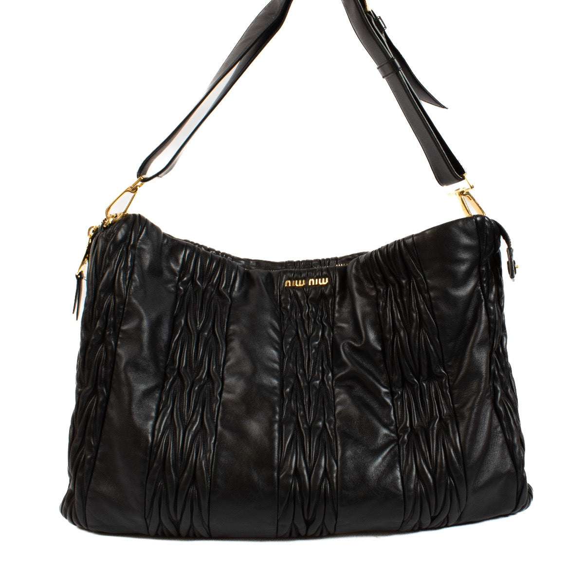 Authentic second hand Miu Miu Black Shoulder bag on Labellov.com