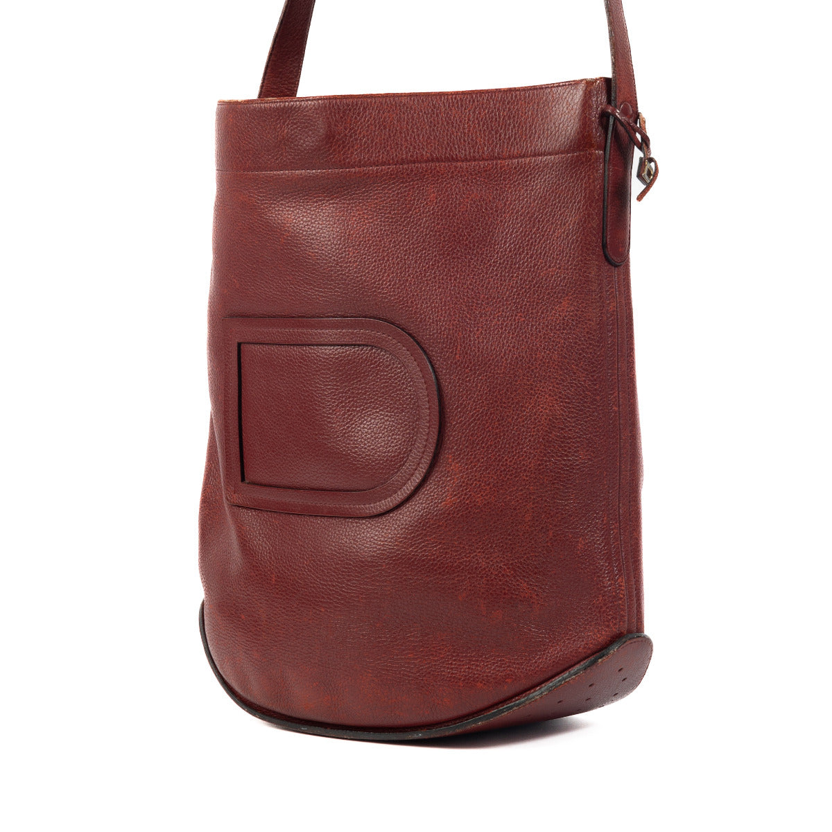 Are you looking for an authentic designer Delvaux Vintage Le Pin Burgundy Crossbody Bag?