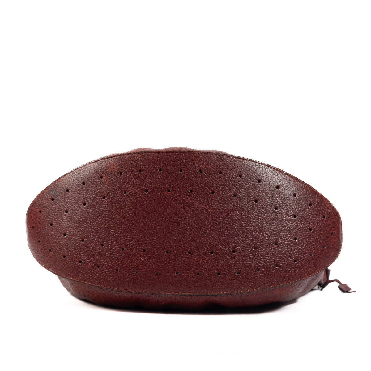 Delvaux Vintage Le Pin Burgundy Crossbody Bag