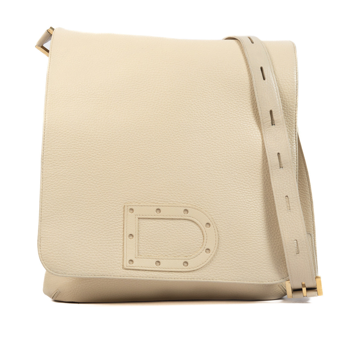 Delvaux Cream Louise Baudrier Crossbodytas