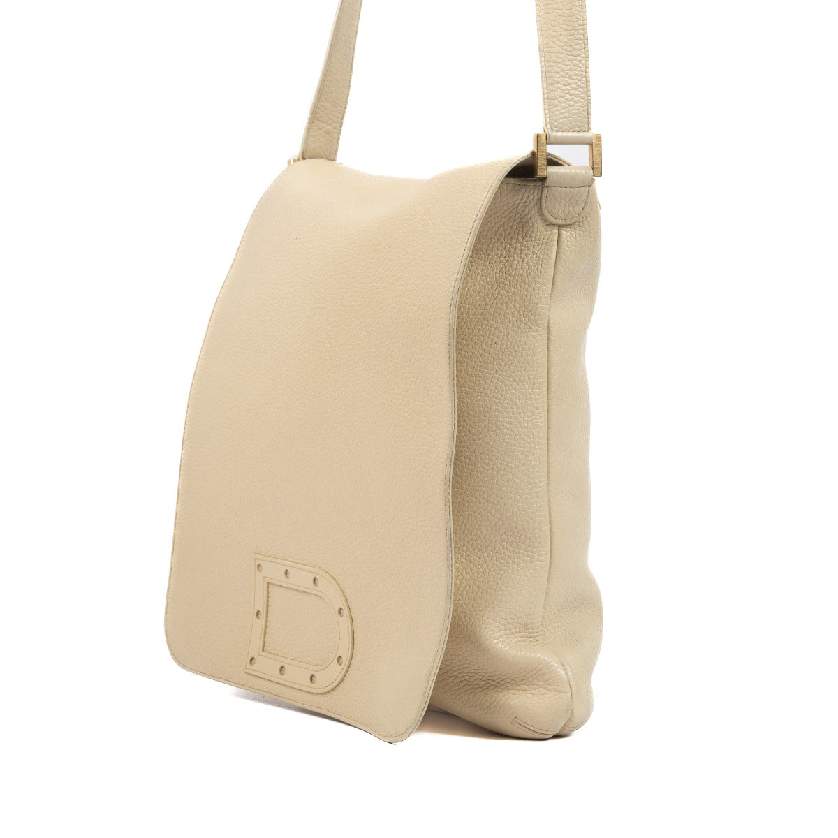 Delvaux Cream Louise Baudrier Crossbodytas