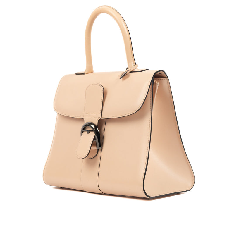 Delvaux Nude Pink Brillant MM Box Calf Bag