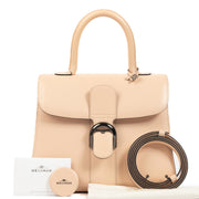 Delvaux Nude Pink Brillant MM Box Calf Bag