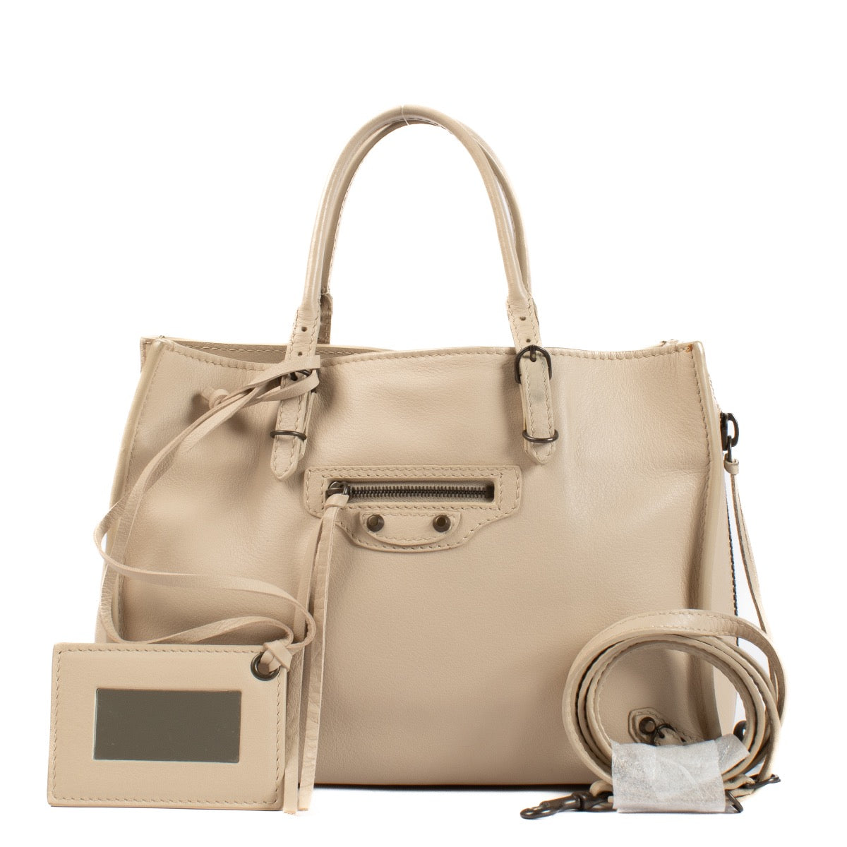 shop 100% authentic second hand Balenciaga Beige A6 Top Handle Bag on Labellov.com