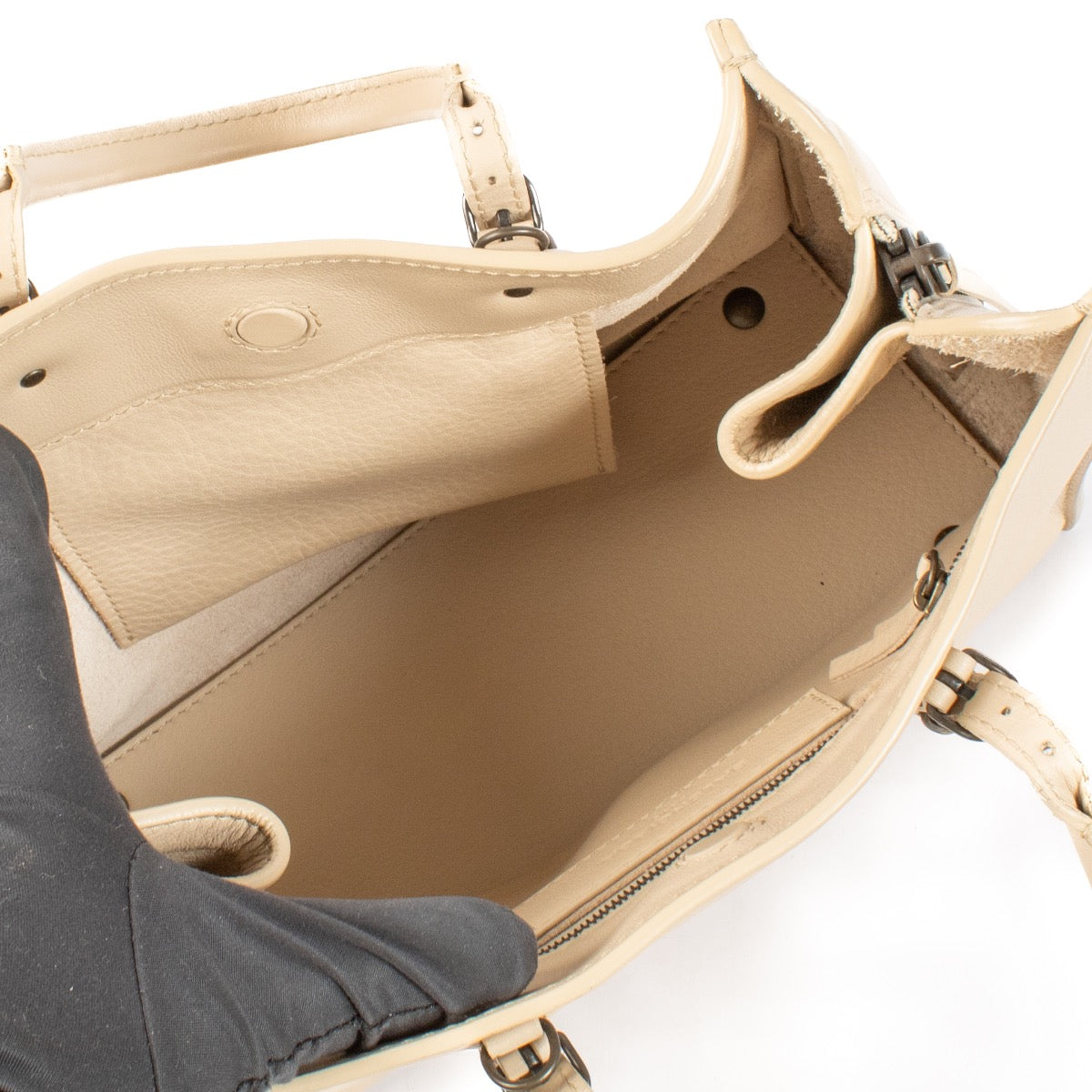 shop 100% authentic second hand Balenciaga Beige A6 Top Handle Bag on Labellov.com